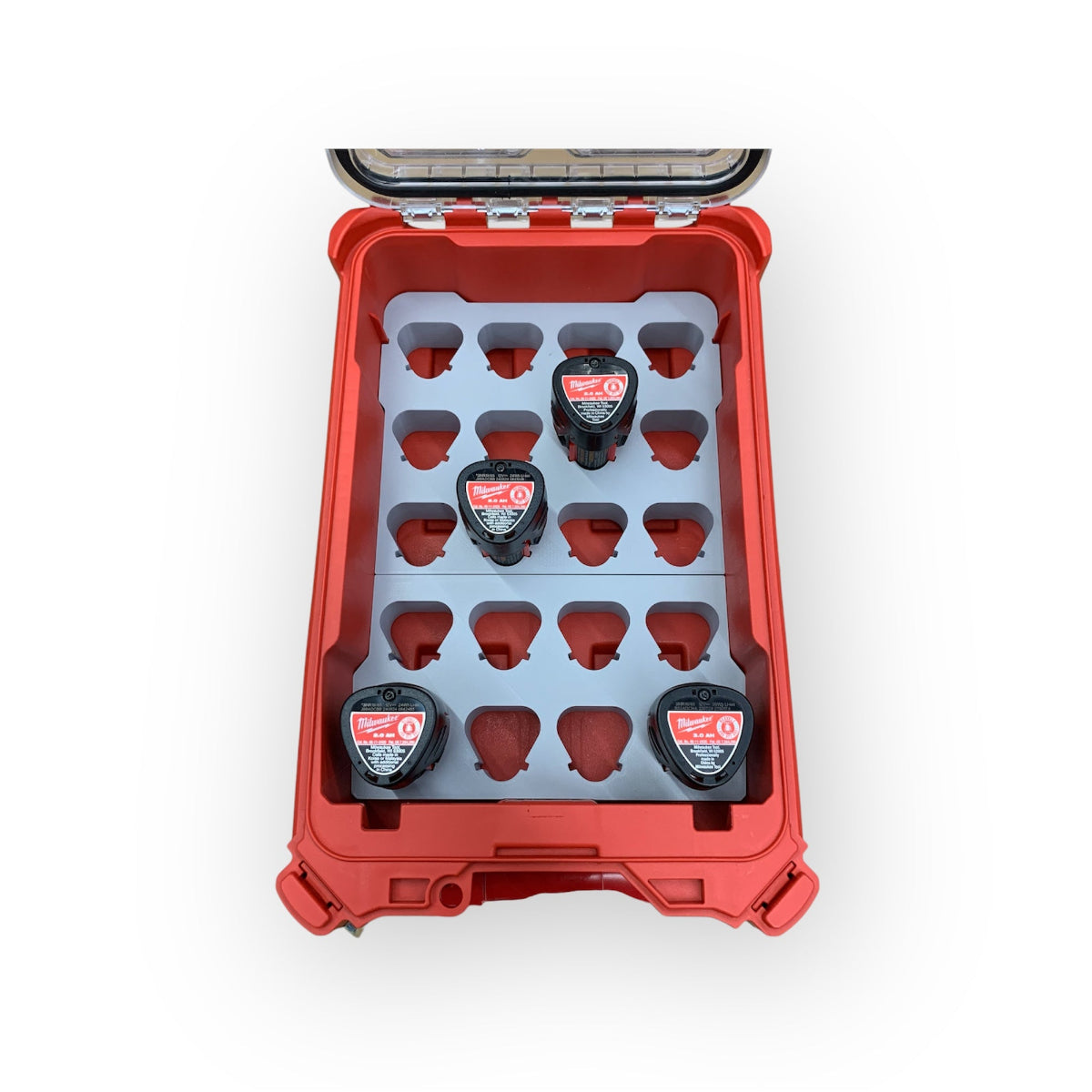 Milwaukee Packout 48-22-8435 M12 battery organizer insert