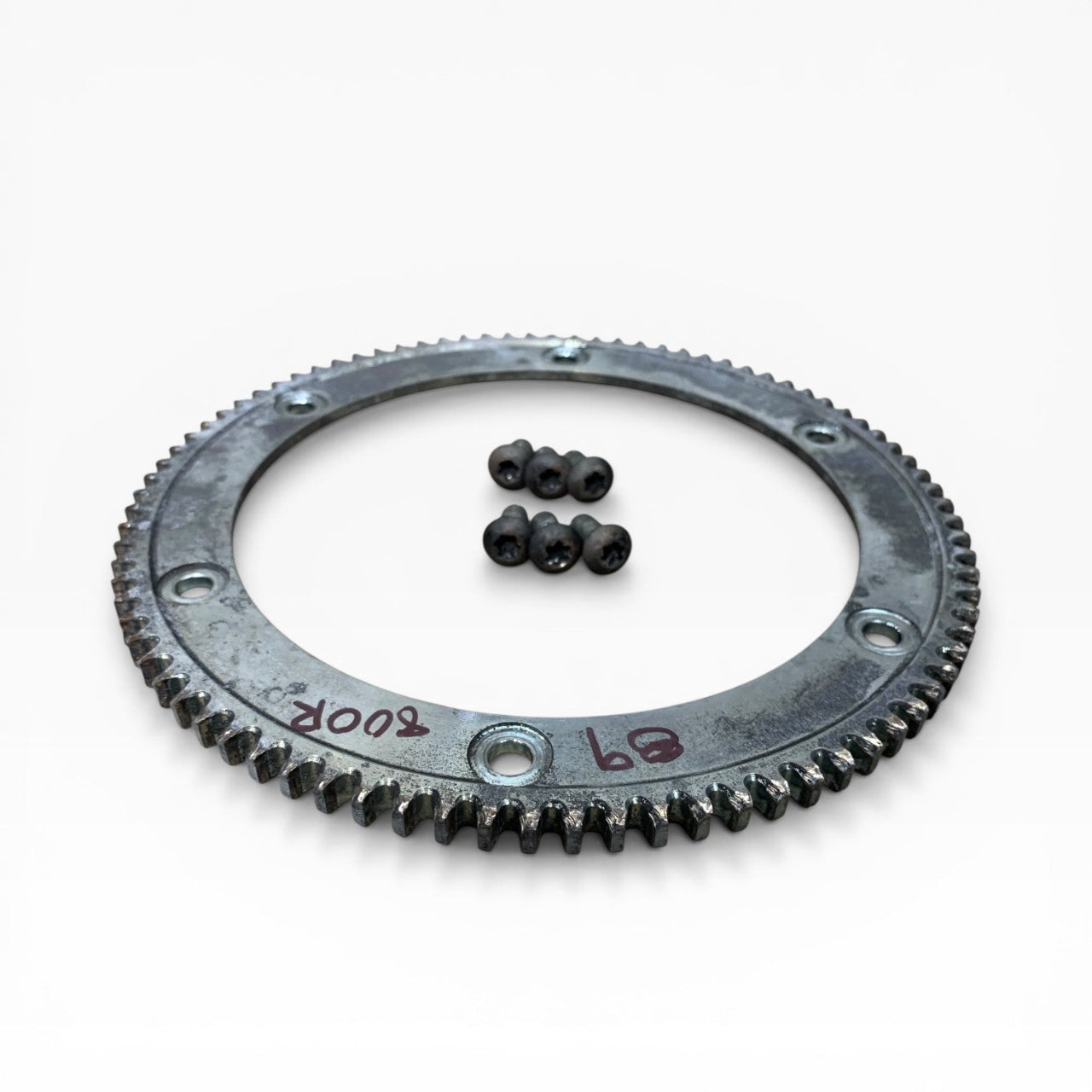Ski-Doo TRA7 800R Starter Ring Gear 417222952 417225071 on white background