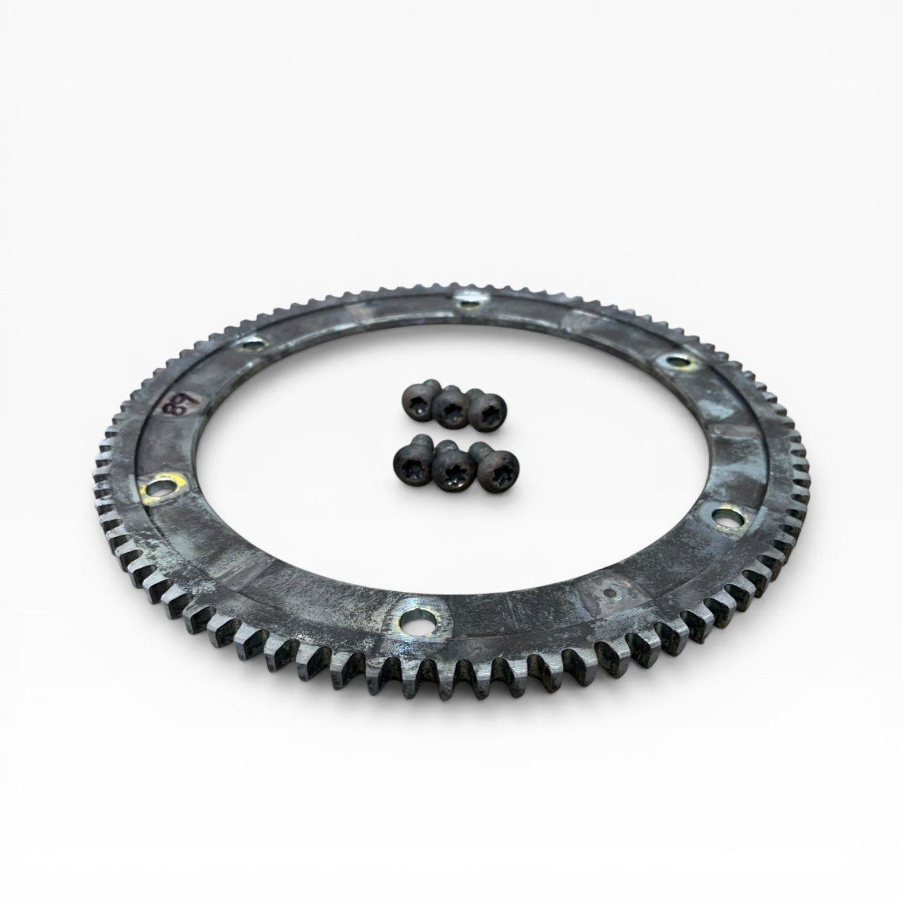 Ski-Doo TRA7 800R Starter Ring Gear 417222952 417225071 on white background