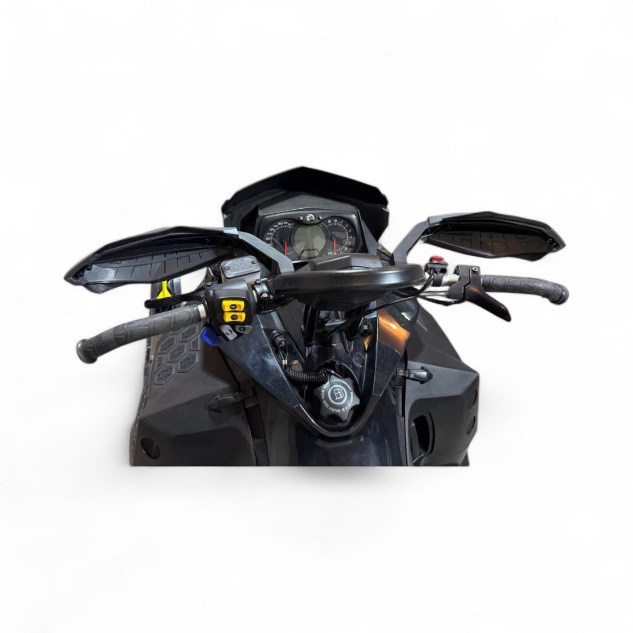 Grey SkiDoo Hand Guards 860200712 on white background