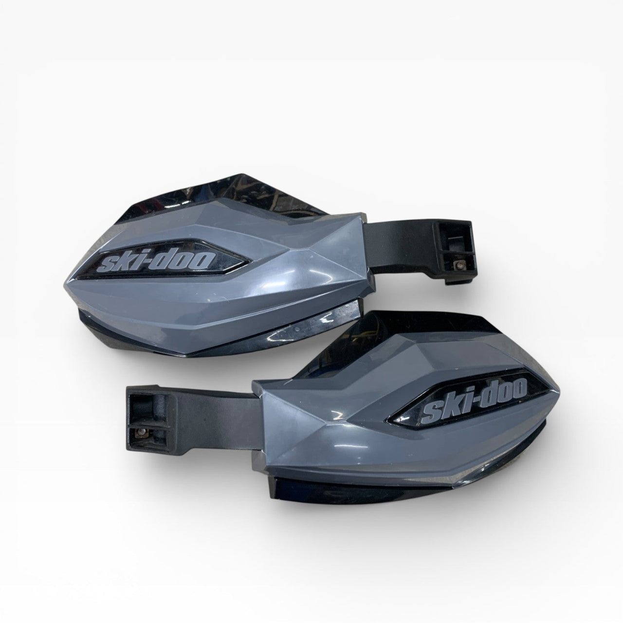 Grey SkiDoo Hand Guards 860200712 on white background