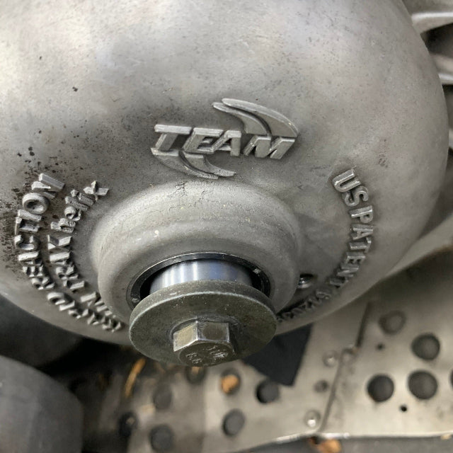 TEAM clutch spacer installed