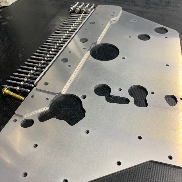 SkiDoo Rev Bulkhead Exhaust Side Braces