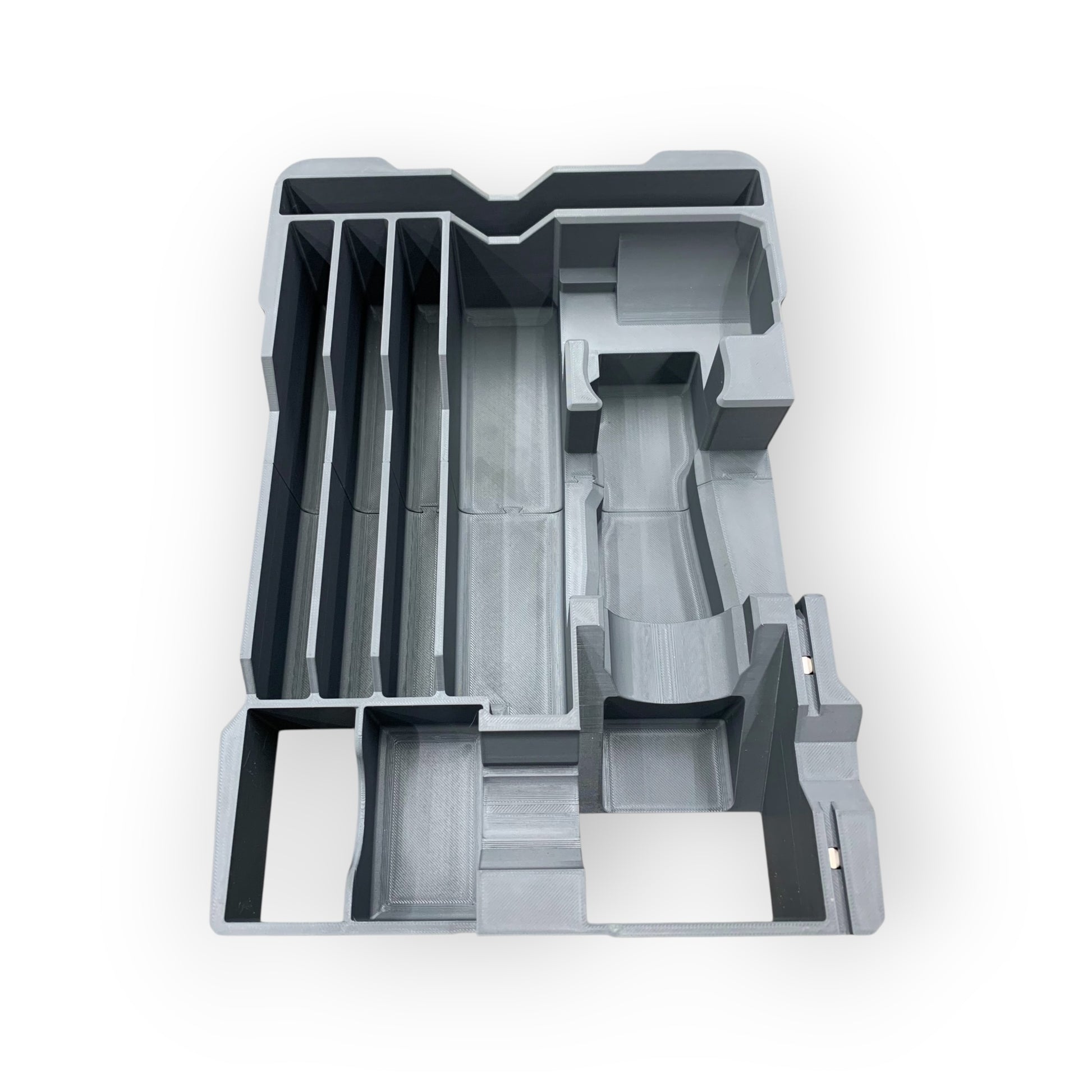 Milwaukee band file 2482-20 organizer insert for Packout model 48-22-8435 on white background