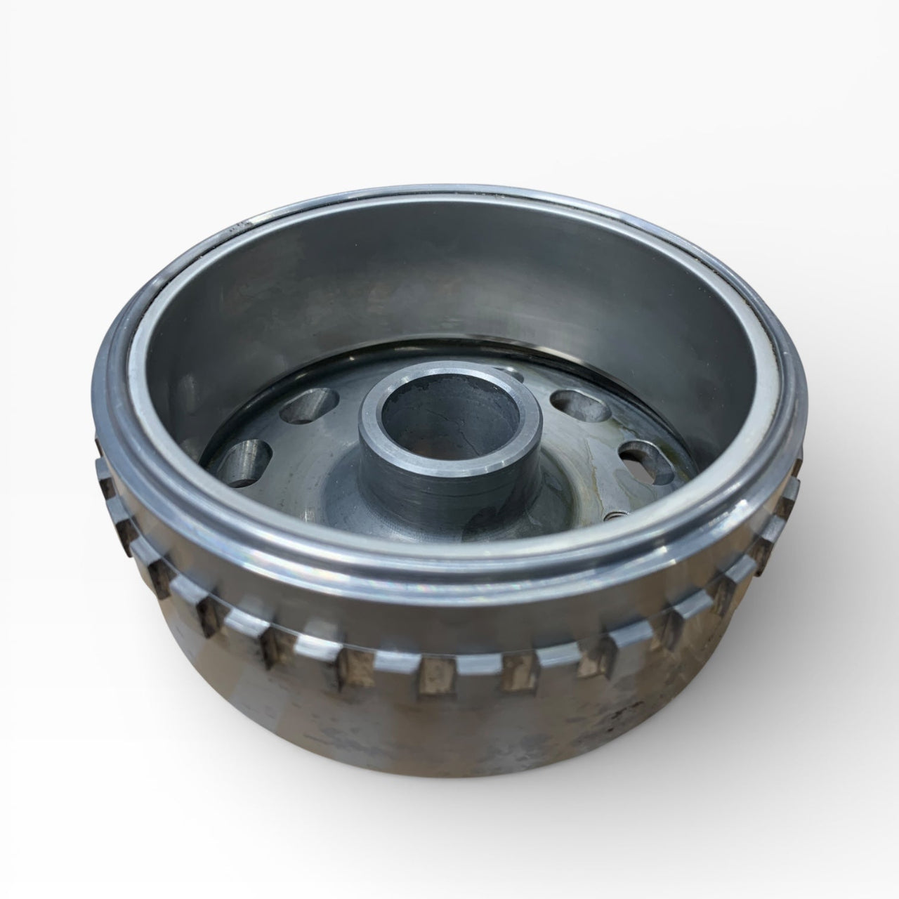 SkiDoo SDI Flywheel 420866041  On white back ground 