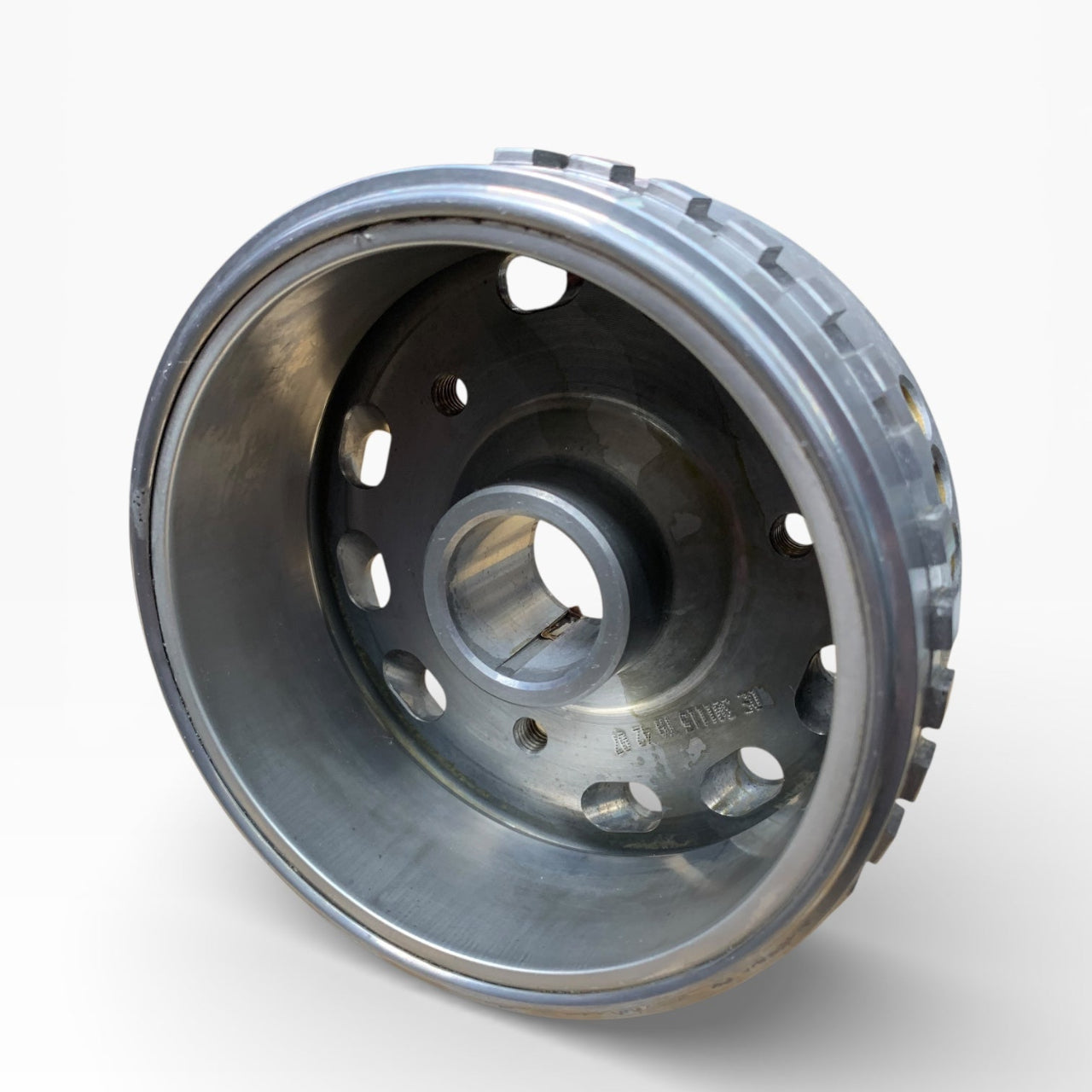 SkiDoo SDI Flywheel 420886041  On white back ground 