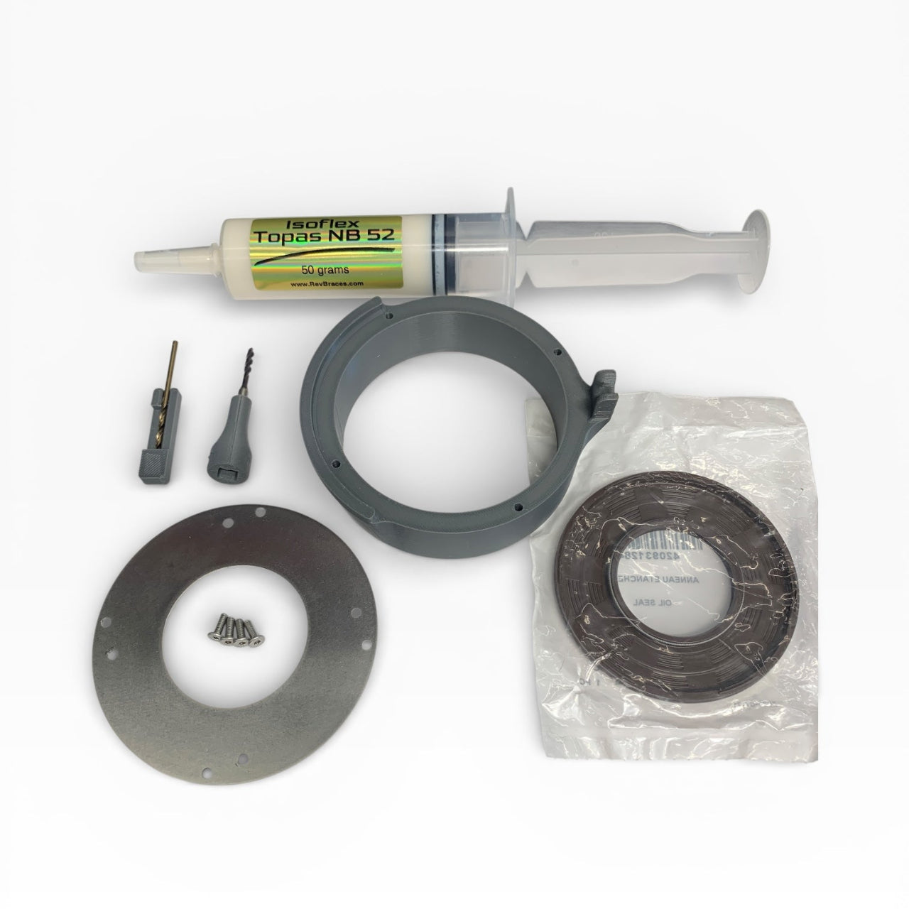SkiDoo Rev Seal Retainer 800 Kit with Isoflex