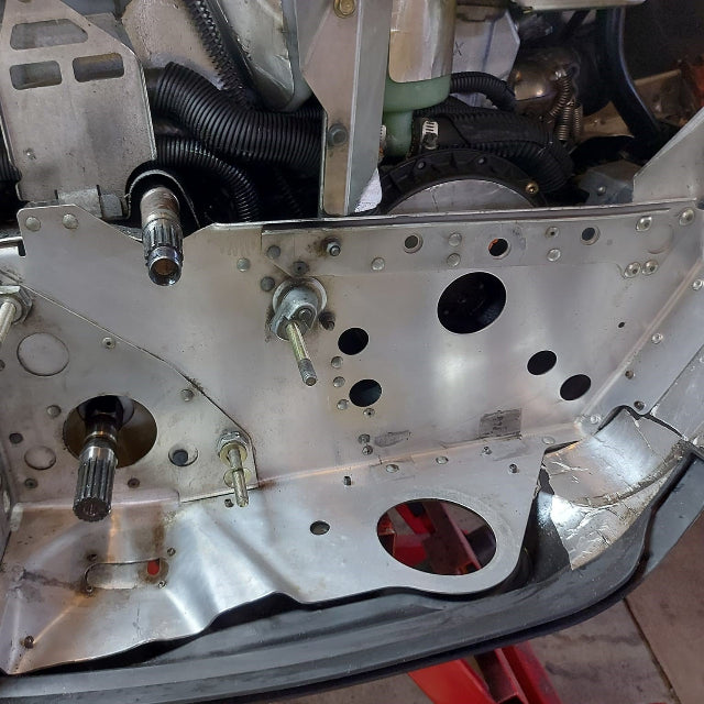 SkiDoo Rev Stock Exhaust Side Bulkhead