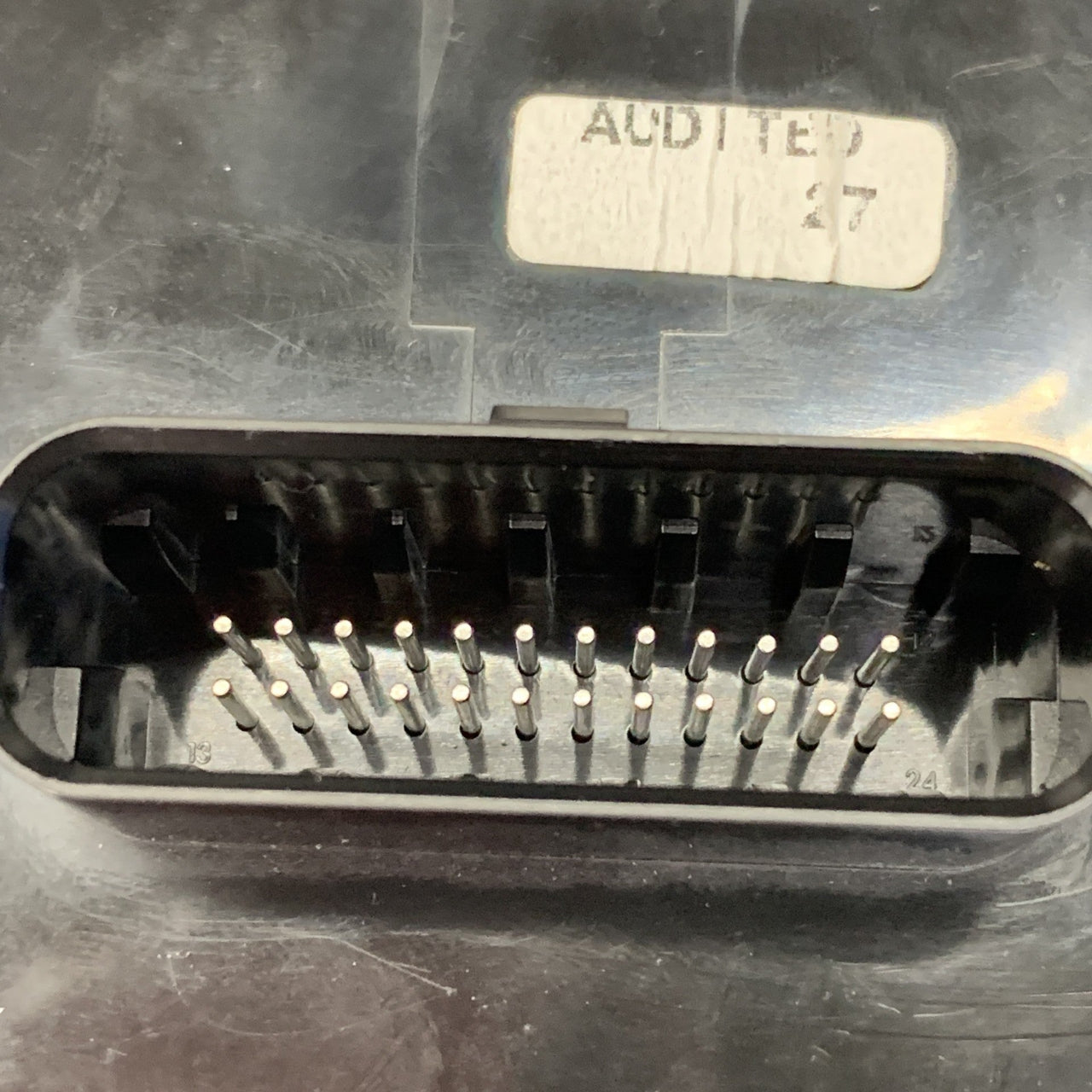 Black SkiDoo XP Gauge Cluster 515176666 on a white background