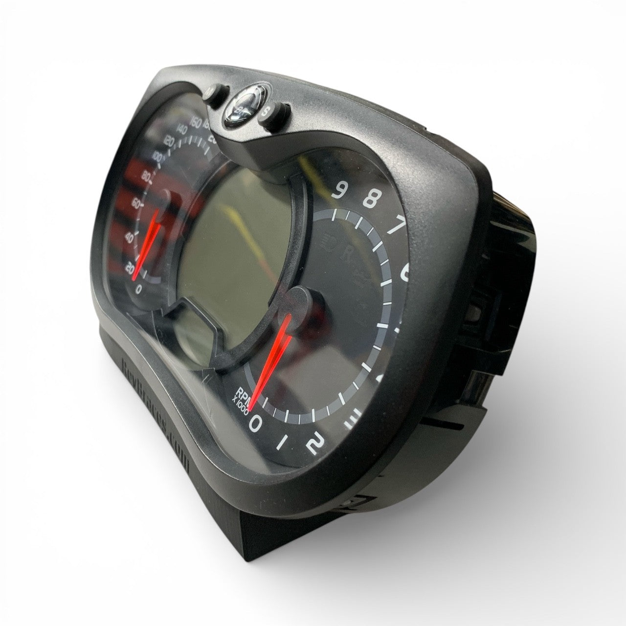 Black SkiDoo XP Gauge Cluster 515176666 on a white background