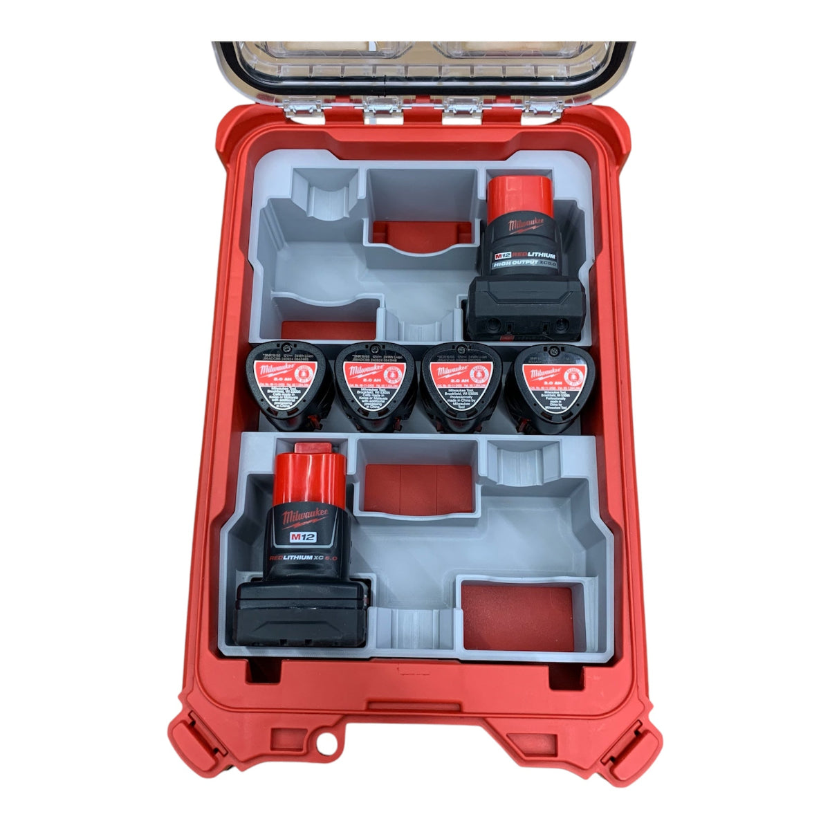 Milwaukee Packout 48-22-8435 M12 battery organizer insert