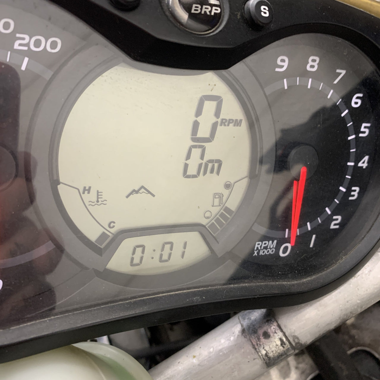 SkiDoo XP premium gauge cluster